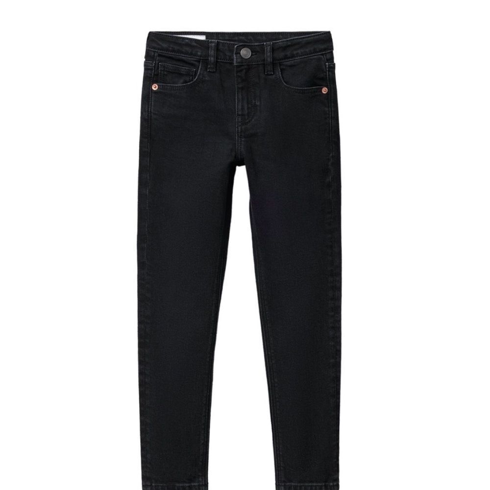 Zara Black Denim Skinny Jeans Sz 9